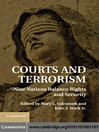 Courts and Terrorism (eBook): Nine Nations Balance Rights and Security